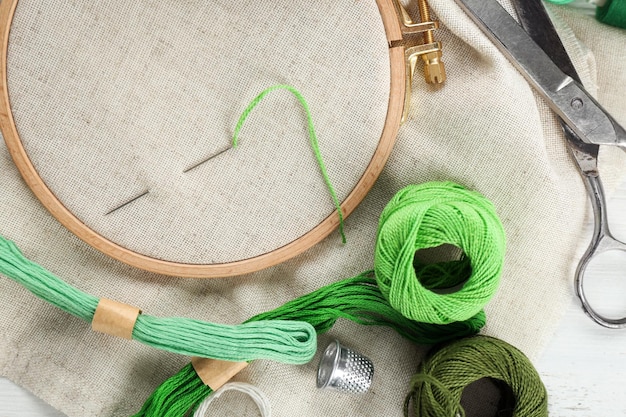 warsztat haftu i narzędzia